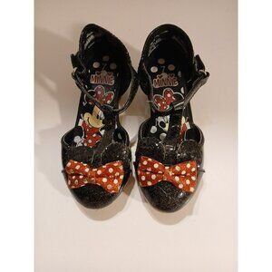 Disney Minnie Mouse Toddler Girl Dress Heel Pump. Size 7 Girls